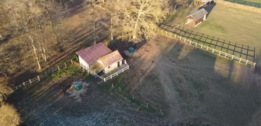 Écurie privée de presque 7ha entre Evreux et Dreux