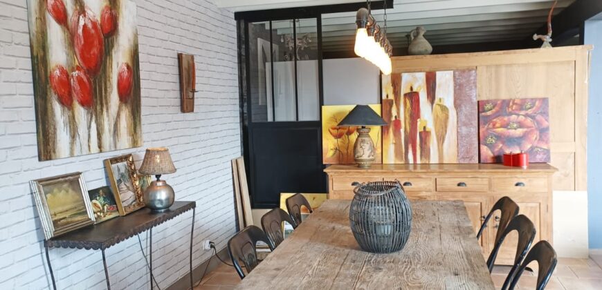 Maison/loft sur 4 ha